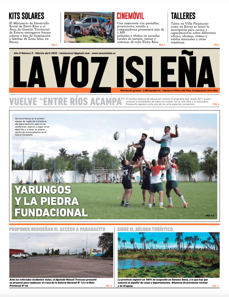 La voz isleña - edición 09 - Abril 2022