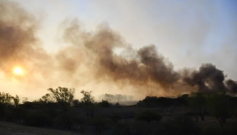 Siguen los operativos para controlar incendios en el Delta