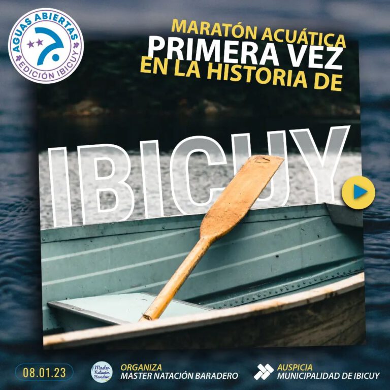 Ibicuy se prepara para el primer maratón acuática de aguas abiertas