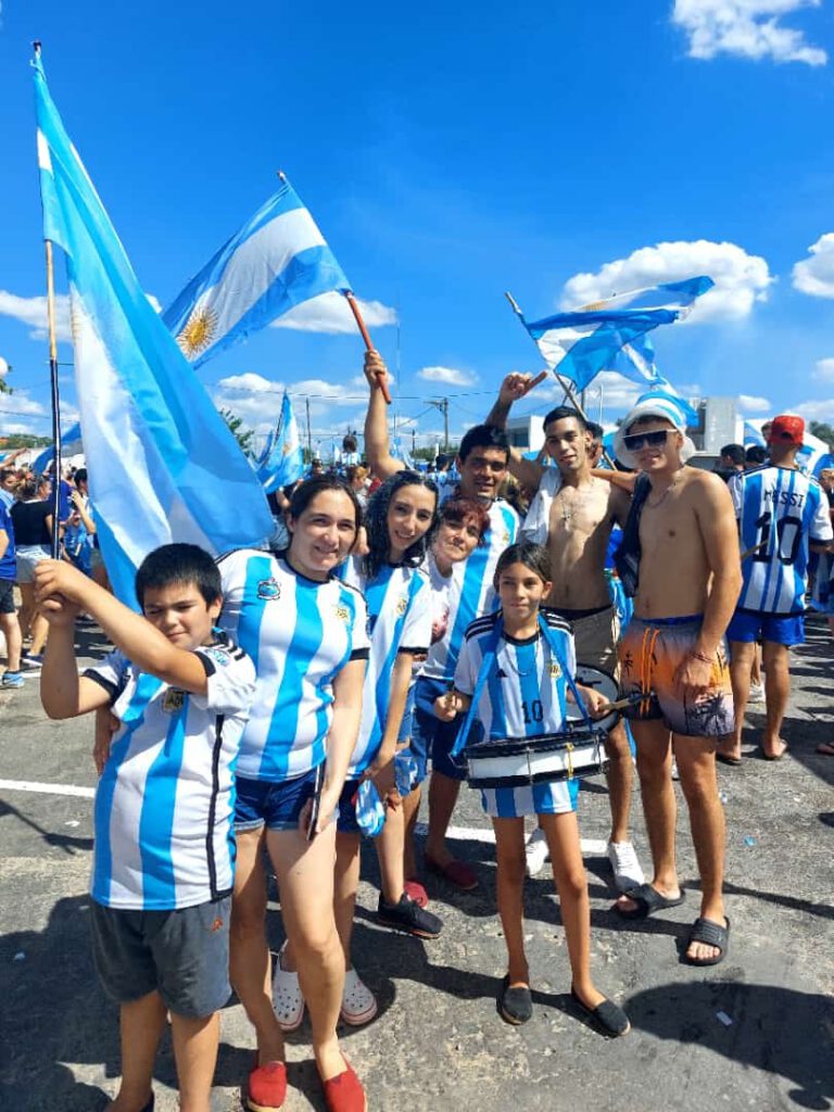 ¡Campeones del mundo! Mirá la fotogalería de los festejos en Ibicuy