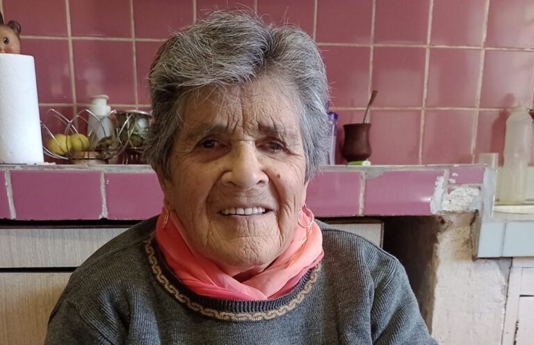 Juana, 84 años palpitando Médanos