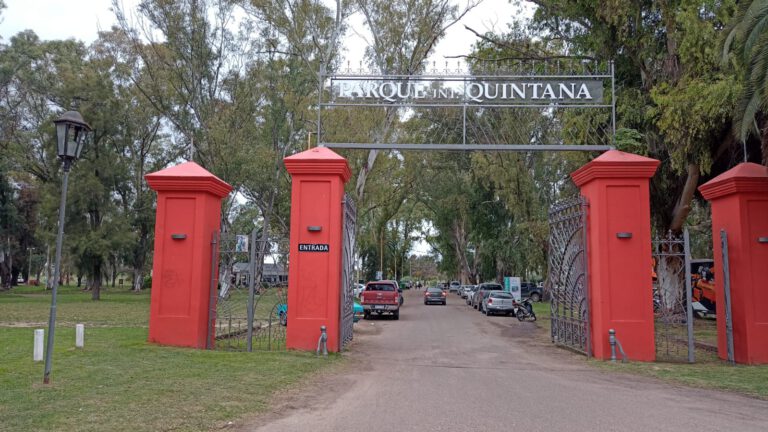 Cuando llueve en el Parque Quintana