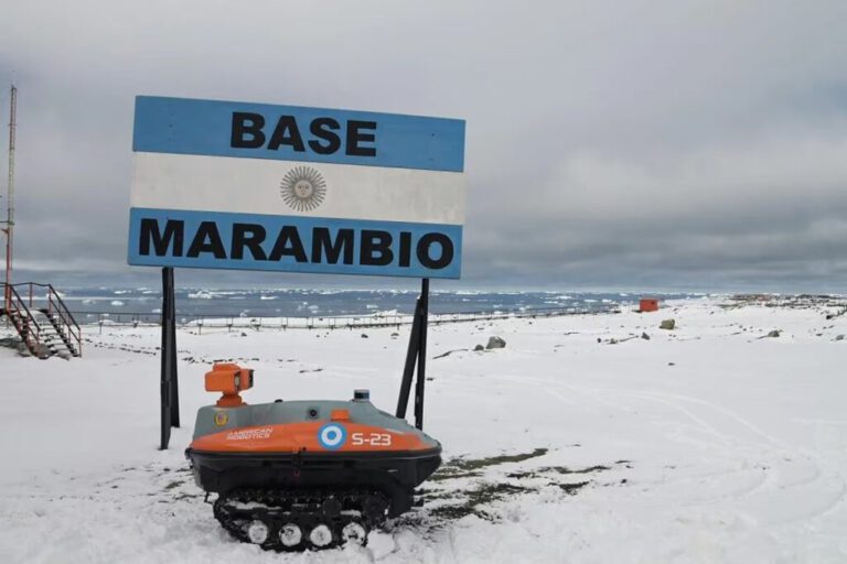 Un robot de Gualeguaychú en la Antártida