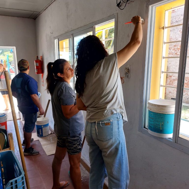 Se realiza una intensiva limpieza en los arroyos del departamento