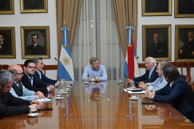 LA MESA DE ENLACE DIALOGÓ CON FRIGERIO SOBRE LA SITUACIÓN DEL SECTOR AGROPECUARIO