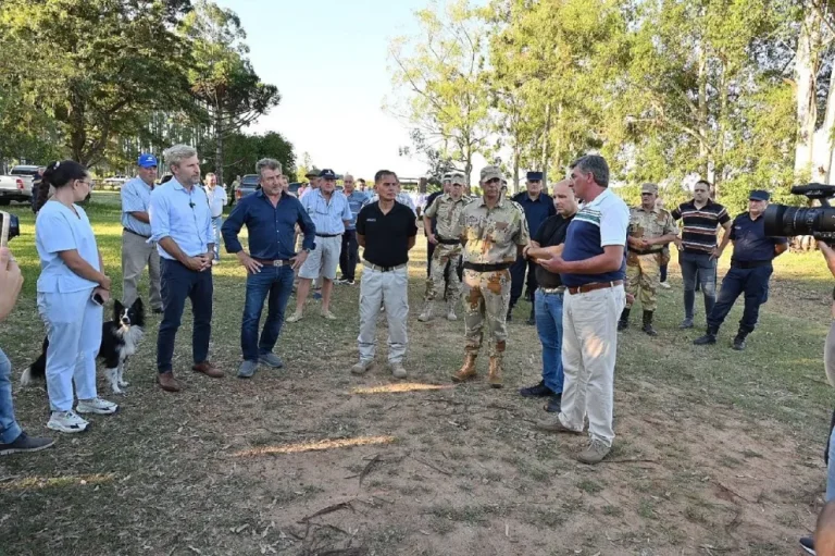 FRIGERIO FORTALECE LA SEGURIDAD EN ZONAS RURALES DE ENTRE RÍOS