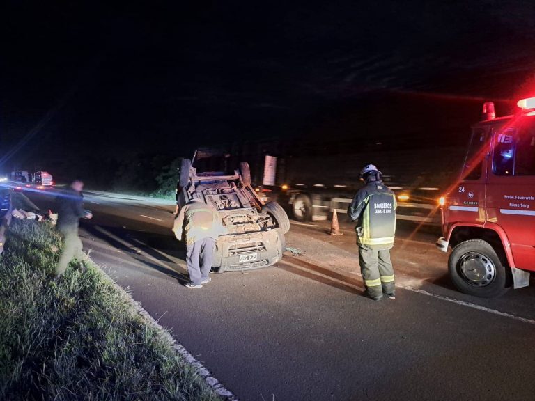 UN FALLECIDO Y UNA MENOR HERIDA TRAS UN ACCIDENTE ENTRE UN AUTO Y UN CAMIÓN EN LA RUTA 14