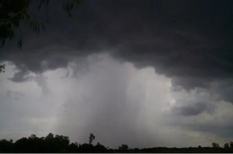 ELEVARON A NARANJA LA ALERTA POR TORMENTAS FUERTES EN EL SUR PROVINCIAL
