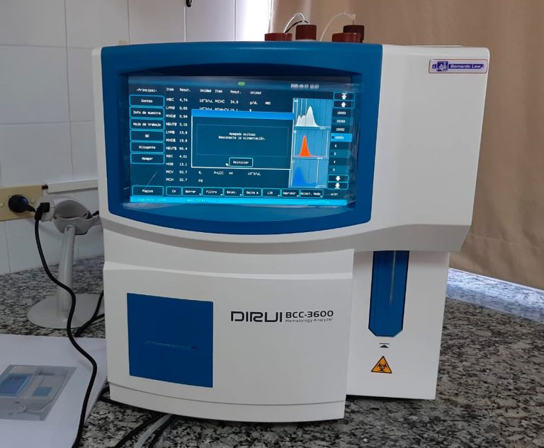 EL HOSPITAL BEHRING DE IBICUY RECIBIÓ NUEVO EQUIPAMIENTO PARA HEMATOLOGÍA