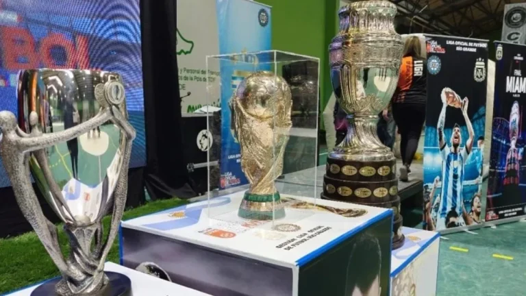 EXHIBIRÁN LAS COPAS OBTENIDAS POR LA SELECCIÓN ARGENTINA EN GUALEGUAY