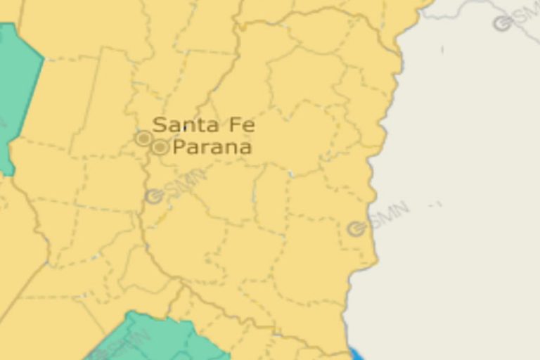 EL SERVICIO METEOROLÓGICO NACIONAL EMITIÓ UN ALERTA AMARILLA POR FRÍO EXTREMO PARA TODA LA PROVINCIA