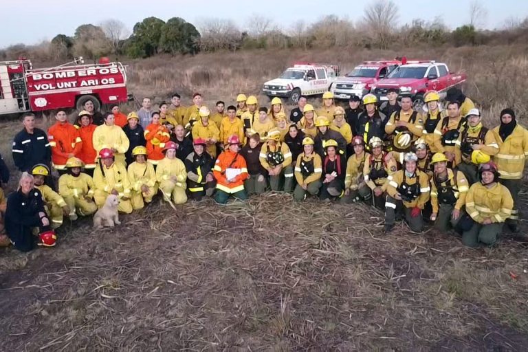 MÁS DE 100 BRIGADISTAS SE CAPACITARON EN COMBATE DE INCENDIOS EN ENTRE RÍOS