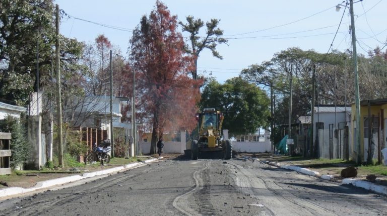AVANZA EL PLAN DE OBRAS DE MEJORAMIENTO URBANO EN IBICUY