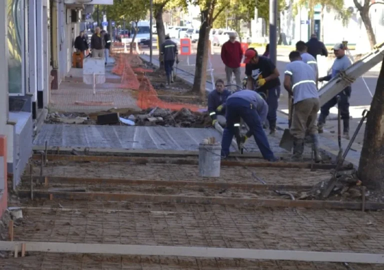 AVANZA LA OBRA DE RENOVACIÓN URBANA EN URDINARRAIN