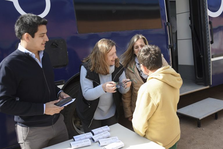 INICIÓ EN V. PARANACITO EL RECORRIDO DE LOS CONTROLES OFTALMOLÓGICOS PARA NIÑAS Y NIÑOS EN EDAD ESCOLAR