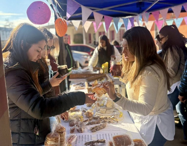 SE DESARROLLÓ CON ÉXITO LA FERIA DE PLATOS EN V. PARANACITO