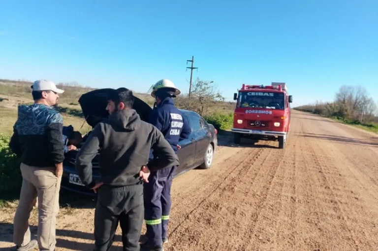 UNA FAMILIA DE PARAGUAY DESPISTÓ EN EL PARAJE DE SAGASTUME