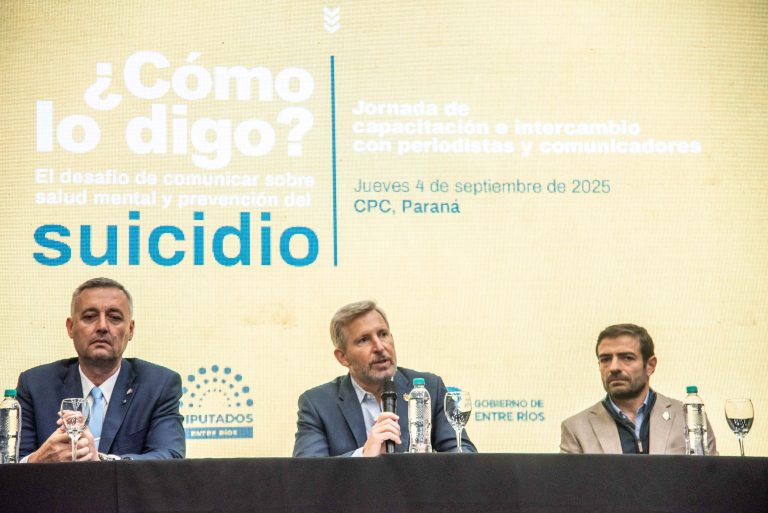 “LA SALUD MENTAL ES UNA PRIORIDAD PARA NUESTRA GESTIÓN” AFIRMÓ FRIGERIO