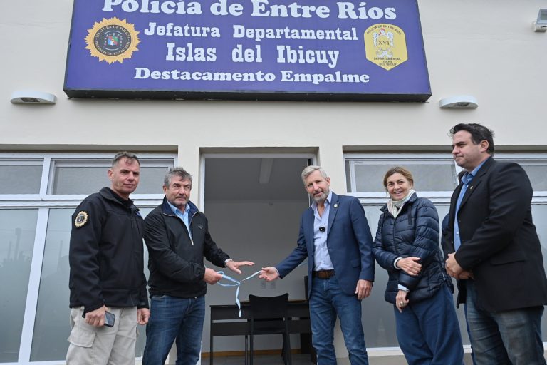 INAUGURARON UN PUESTO POLICIAL ESTRATÉGICO EN EL ACCESO A VILLA PARANACITO