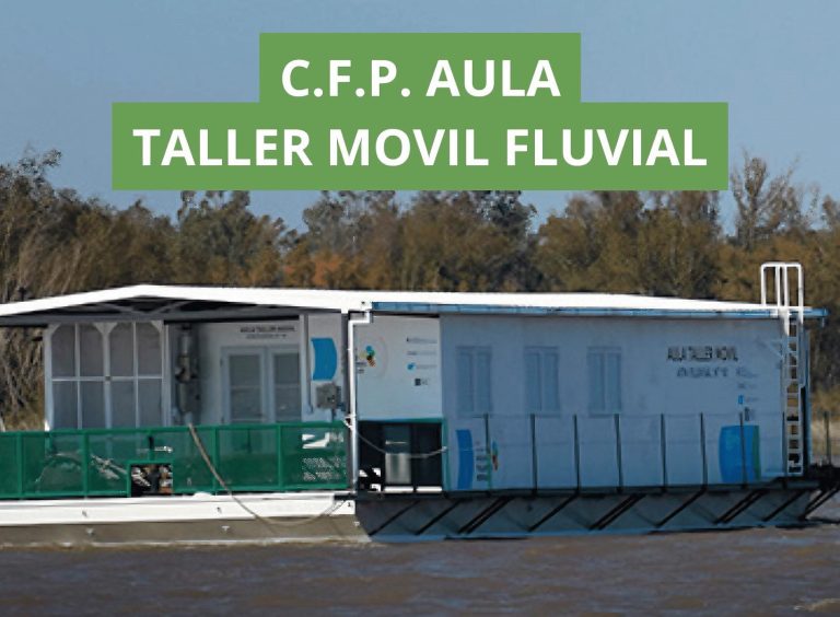 INICIAN TRAYECTOS DEL AULA MÓVIL FLUVIAL EN EL DEPARTAMENTO ISLAS DEL IBICUY