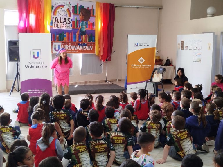 COMENZÓ EN URDINARRAIN LA 16° FERIA DEL LIBRO INFANTIL “ALAS DE PAPEL”