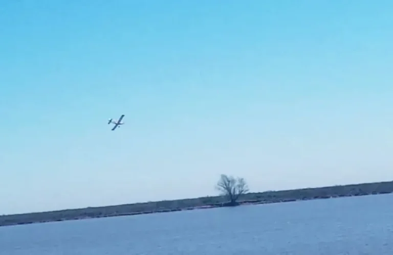 DENUNCIAN FUMIGACIONES CON VUELOS RASANTES EN ISLAS DEL DELTA