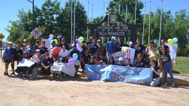 Caminata 2025: una jornada por la inclusión en Villa Paranacito