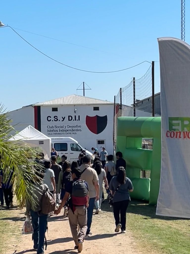 “ENTRE RÍOS CON VOS” LLEGÓ A VILLA PARANACITO