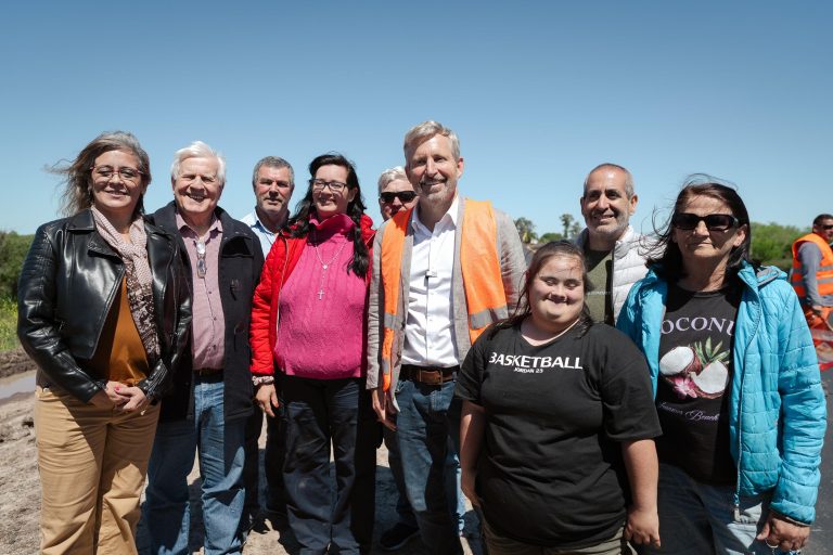 FRIGERIO DESTACÓ EL PROGRESO EN LA REPARACIÓN Y MEJORAS DE LA RUTA 20