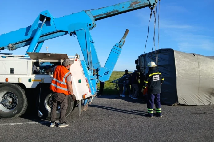 Bomberos ceibas transportista chajari