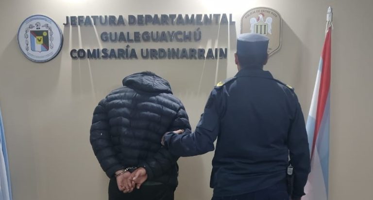 SUJETO FUE DETENIDO POR VIOLENCIA DE GÉNERO MIENTRAS PASABA EL FIN DE SEMANA EN URDINARRAIN