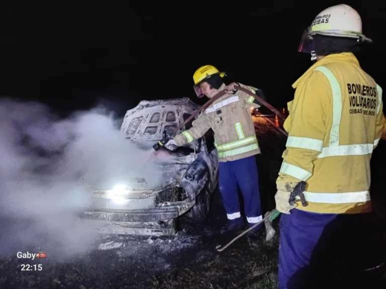 VARIOS ACCIDENTES EN LA RUTA 12 Y CON UNA INTENSA LABOR DE BOMBEROS EN LAS ÚLTIMAS JORNADAS