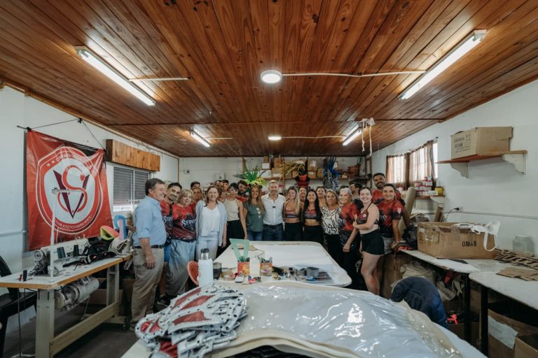 EL GOBIERNO PROVINCIAL ACOMPAÑO A CLUBES Y ASOCIACIONES CIVILES DE GUALEGUAY