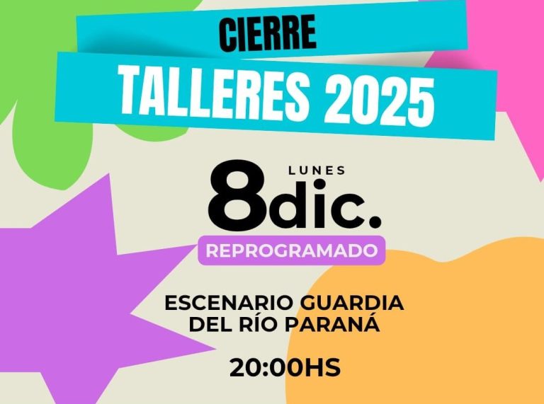 ESTABLECEN NUEVA FECHA PARA LA MUESTRA DE CIERRE DE TALLERES 2025 EN IBICUY
