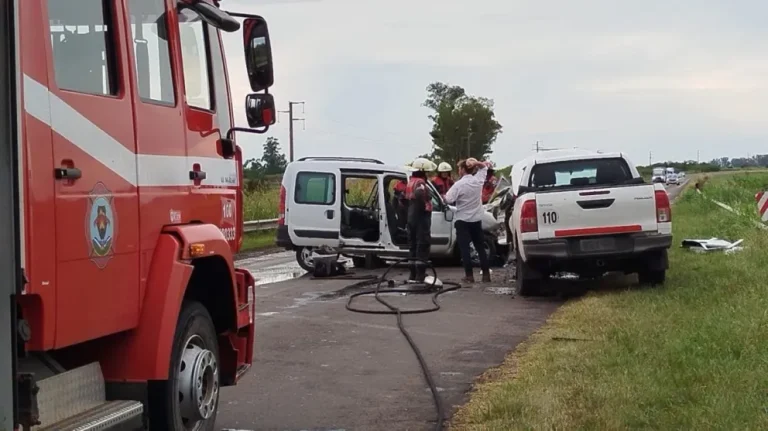 MURIÓ EL CONDUCTOR QUE CHOCÓ EN LA RUTA 20 CONTRA UNA CAMIONETA