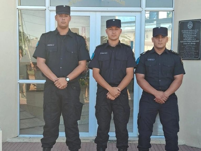 LA DEPARTAMENTAL DE POLICÍA DE ISLAS DEL IBICUY INCORPORÓ NUEVOS AGENTES