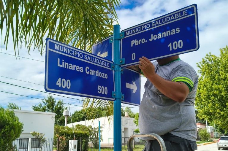 NUEVO SENTIDO DE CIRCULACIÓN EN CALLES LINARES CARDOZO Y JOANNAS, EN URDINARRAIN