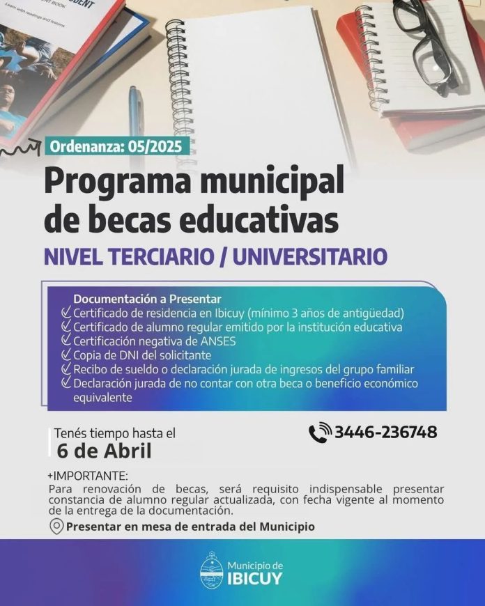 Becas ibicuy