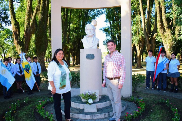CONMEMORARON EN GUALEGUAY EL ANIVERSARIO DEL FALLECIMIENTO DE TOMÁS DE ROCAMORA