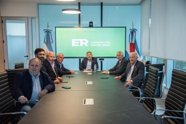 FRIGERIO SE REUNIÓ CON INTEGRANTES DE LA FEDERACIÓN DE ASOCIACIONES RURALES DE ENTRE RÍOS