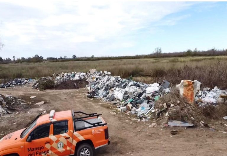 Ambiente dispuso el cese preventivo de un sitio de volcado de residuos en Villa Paranacito