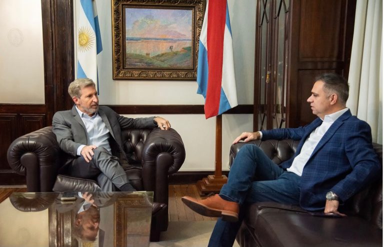 El gobernador se reunió con el intendente de Gualeguaychú para abordar temas de gestión