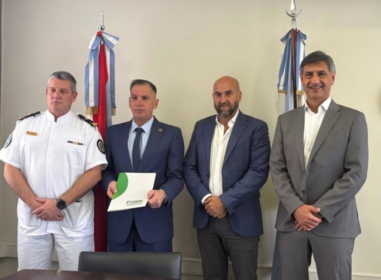 OSER y la Policía de Entre Ríos firmaron un nuevo convenio de atención